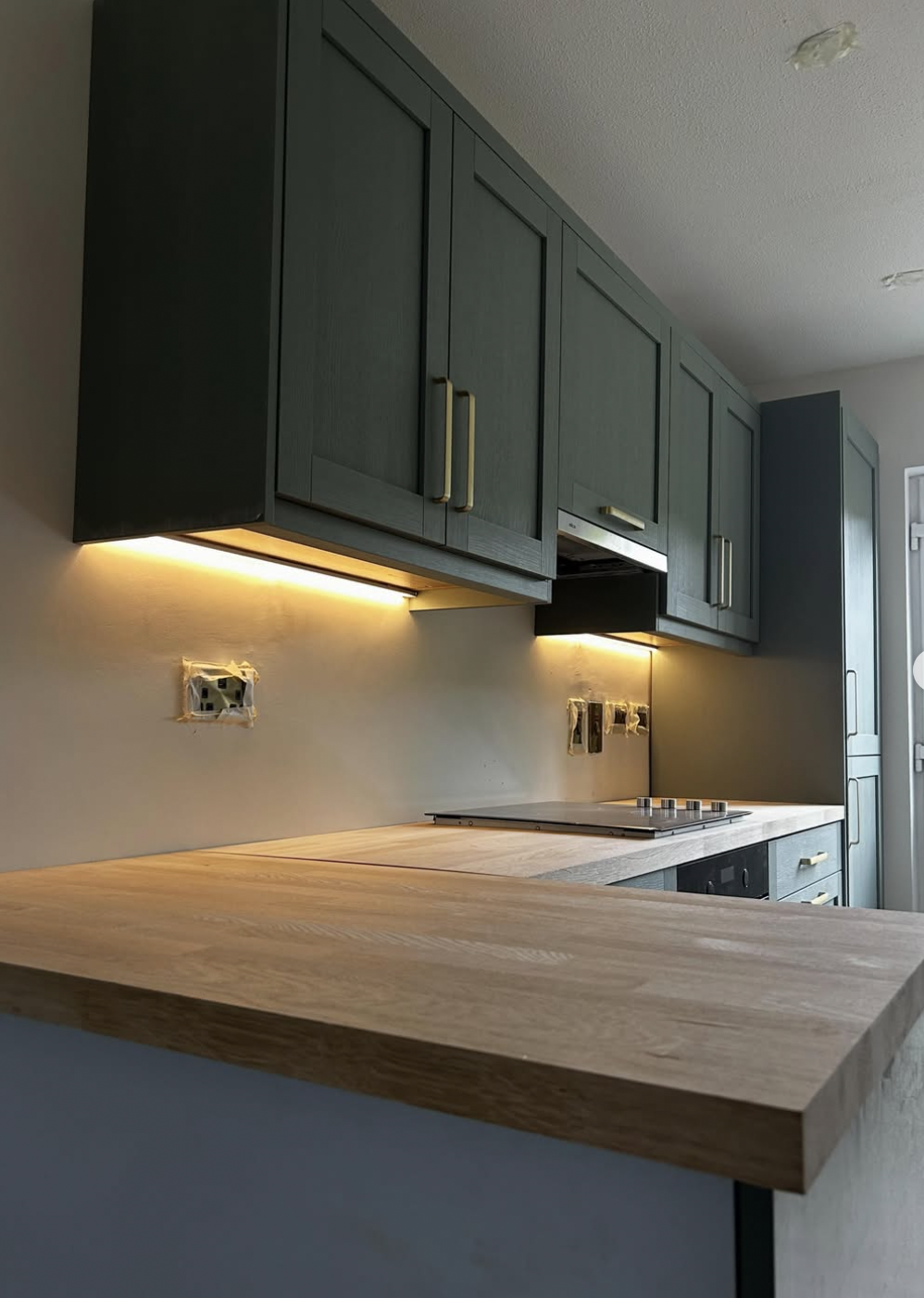Kitchen lighting & wiring